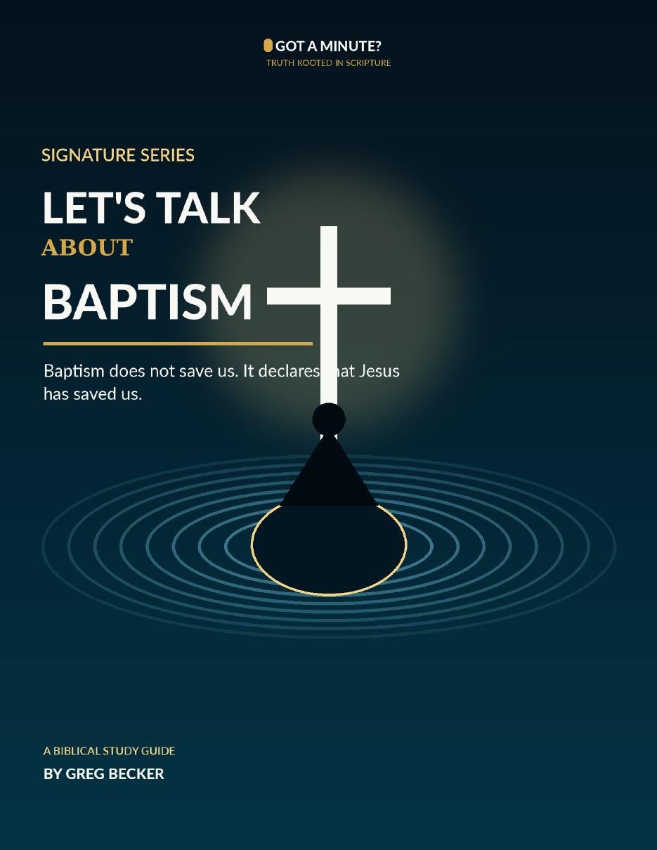 Let's Talk About Baptism cover