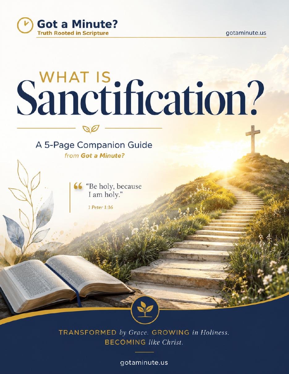 What Is Sanctification? cover