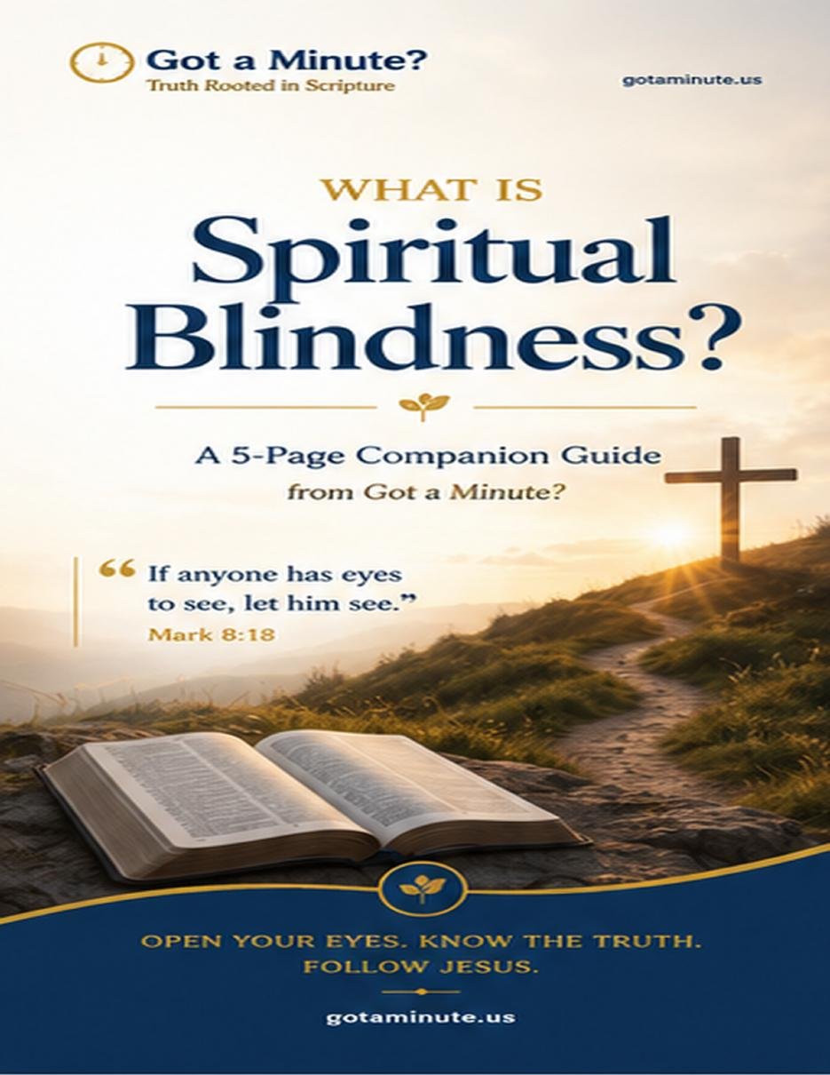 What Is Spiritual Blindness? cover
