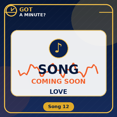 Song coming soon placeholder 12